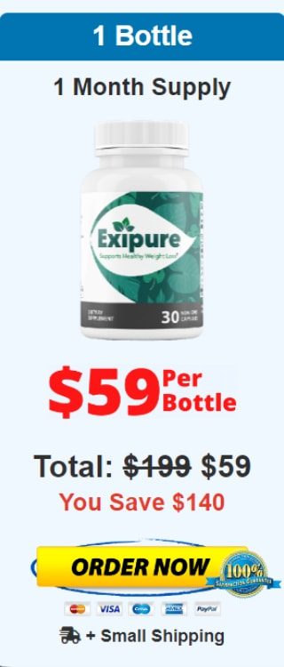 1 month supply of exipure