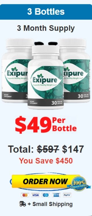 3 month supply of exipure pills